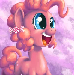 Size: 2134x2160 | Tagged: alternate hairstyle, artist:poniker, cute, derpibooru import, diapinkes, happy, mint, open mouth, pigtails, pinkie pie, safe, solo