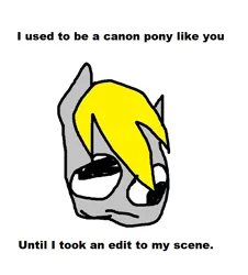 Size: 712x789 | Tagged: safe, derpibooru import, derpy hooves, pegasus, pony, arrow to the knee, derpygate, female, image macro, mare, meme