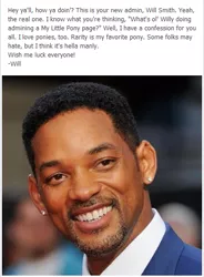 Size: 411x558 | Tagged: celebrity brony, derpibooru import, facebook, safe, text, will smith