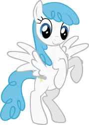 Size: 4001x5599 | Tagged: safe, artist:m99moron, derpibooru import, lightning bolt, white lightning, pegasus, pony, absurd resolution, background pony, female, mare, rearing, simple background, solo, spread wings, transparent background, vector, wings