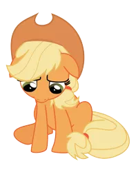 Size: 5000x6250 | Tagged: absurd resolution, applejack, artist:lunabubble-ede96, derpibooru import, sad, safe, simple background, transparent background, unhapplejack, vector