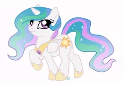 Size: 900x619 | Tagged: artist:lizspit, derpibooru import, princess celestia, safe, solo