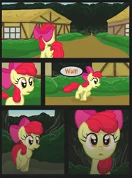 Size: 760x1020 | Tagged: apple bloom, artist:template93, comic, derpibooru import, oc, oc:ruby, safe, story of the blanks