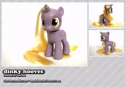 Size: 800x558 | Tagged: safe, artist:tinrobo, derpibooru import, dinky hooves, pony, brushable, custom, irl, photo, toy