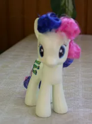 Size: 412x550 | Tagged: safe, artist:phasingirl, derpibooru import, bon bon, sweetie drops, pony, brushable, custom, irl, photo, toy