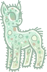 Size: 249x377 | Tagged: artist:piniee, derpibooru import, paramecium, ponified, safe