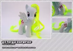 Size: 800x558 | Tagged: safe, artist:tinrobo, derpibooru import, surprise, pony, custom, g1, g1 to g4, generation leap, irl, photo, solo, toy