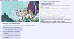 Size: 1238x652 | Tagged: 4chan, canterlot wedding fiasco, derpibooru import, prince blueblood, princess celestia, princess luna, safe, screencap, thread