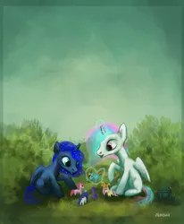 Size: 2637x3200 | Tagged: safe, artist:nayshie, derpibooru import, princess celestia, princess luna