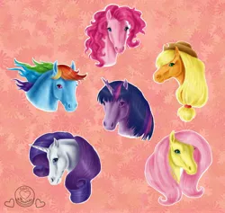 Size: 3725x3531 | Tagged: applejack, artist:naira-wolf-satyr, derpibooru import, fluttershy, hoers, mane six, pinkie pie, rainbow dash, rarity, realistic, safe, twilight sparkle