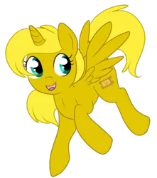 Size: 427x482 | Tagged: safe, artist:lulubell, derpibooru import, oc, oc:ticket, unofficial characters only, alicorn, pony, alicorn oc, simple background, solo, transparent background