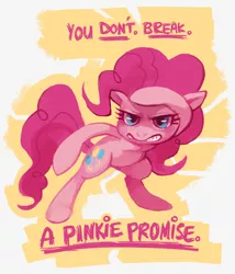 Size: 1000x1170 | Tagged: artist:purplekecleon, derpibooru import, pinkie pie, pinkie promise, propaganda, safe