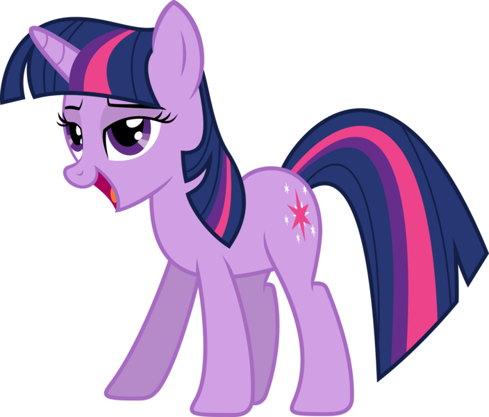 Size: 5000x4262 | Tagged: safe, artist:xpesifeindx, derpibooru import, twilight sparkle, pony, unicorn, absurd resolution, female, mare, open mouth, simple background, solo, transparent background, unicorn twilight, vector