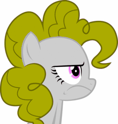 Size: 871x916 | Tagged: safe, derpibooru import, surprise, pegasus, pony, bust, frown, g1, g1 to g4, generation leap, simple background, solo, unamused, vector, white background