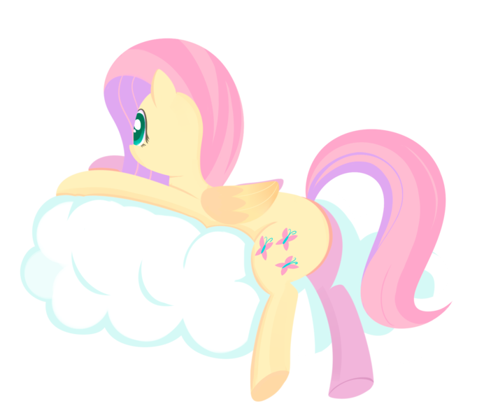 Size: 1500x1300 | Tagged: artist:mcsadat, cloud, derpibooru import, fluttershy, plot, safe, simple background, solo, transparent background, vector