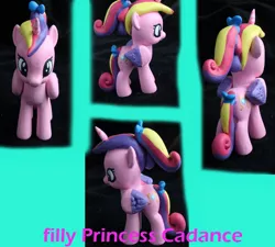 Size: 1000x900 | Tagged: safe, artist:emmyzbunny, derpibooru import, princess cadance, pony, brushable, custom, foalsitter, irl, photo, solo, toy