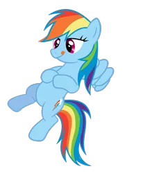 Size: 812x986 | Tagged: safe, artist:proenix, derpibooru import, rainbow dash, .svg available, simple background, solo, svg, tongue out, transparent background, vector