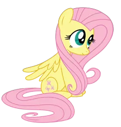 Size: 3000x3158 | Tagged: artist:korikian, derpibooru import, fluttershy, safe, simple background, transparent background, vector