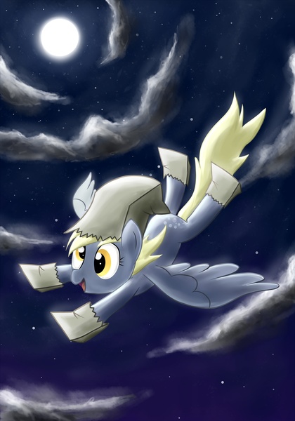 Size: 2800x4000 | Tagged: safe, artist:frostmusic, derpibooru import, derpy hooves, pegasus, pony, female, mare, paper bags