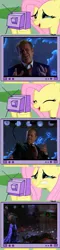 Size: 432x1800 | Tagged: safe, derpibooru import, fluttershy, pony, exploitable meme, fluttercry, jack nicholson, mars attacks, meme, tim burton, tv meme