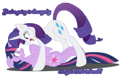 Size: 2184x1389 | Tagged: safe, artist:cluttercluster, derpibooru import, rarity, twilight sparkle