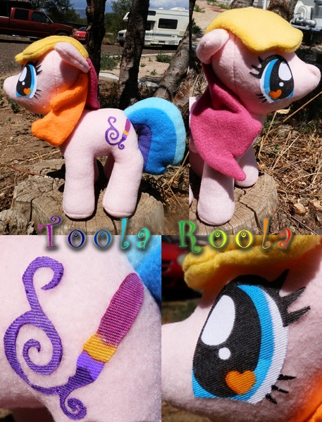 Size: 800x1050 | Tagged: artist:starmassacre, derpibooru import, g3, irl, photo, plushie, safe, toola roola