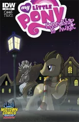 Size: 300x463 | Tagged: comic, cover, derpibooru import, doctor whooves, idw, idw advertisement, official, official comic, safe, time turner, weeping angel