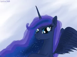 Size: 1920x1408 | Tagged: artist:sludge888, derpibooru import, princess luna, safe, smiling, solo