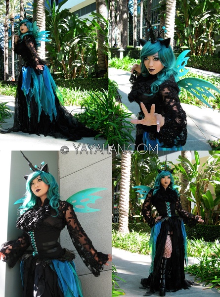 Size: 1112x1500 | Tagged: artist:yayacosplay, cosplay, derpibooru import, human, irl, irl human, photo, queen chrysalis, safe