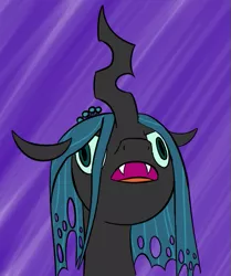 Size: 455x543 | Tagged: derp, derpibooru import, fanart, my little face when, queen chrysalis, safe