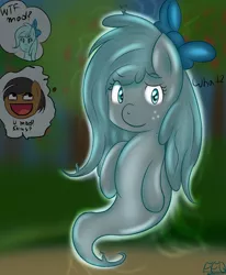 Size: 1280x1554 | Tagged: artist:freefraq, derpibooru import, ghost, ghost pony, oc, oc:shiny slime, safe, species swap, tumblr, unofficial characters only