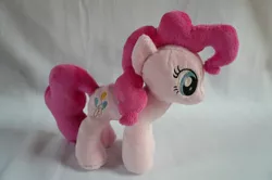 Size: 1024x680 | Tagged: artist:navkaze, derpibooru import, irl, photo, pinkie pie, plushie, safe, solo