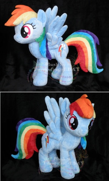 Size: 800x1329 | Tagged: artist:hystree, derpibooru import, irl, photo, plushie, rainbow dash, safe, solo