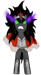 Size: 500x900 | Tagged: artist:megaman295, derpibooru import, king sombra, queen umbra, rule 63, safe, spoiler:s03, the crystal empire