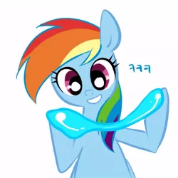 Size: 500x500 | Tagged: derpibooru import, gak, meme, meta, rainbow dash, safe