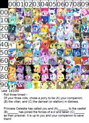 Size: 550x760 | Tagged: derpibooru import, dice game, everypony, exploitable meme, rule 63, safe