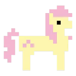 Size: 900x900 | Tagged: 8-bit, adventure ponies, artist:skeptic-mousey, derpibooru import, fluttershy, pixel art, safe, simple background, sprite, transparent background, vector
