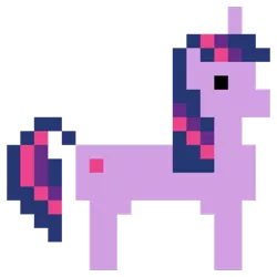 Size: 900x900 | Tagged: 8-bit, adventure ponies, artist:skeptic-mousey, derpibooru import, pixel art, safe, simple background, sprite, transparent background, twilight sparkle, vector