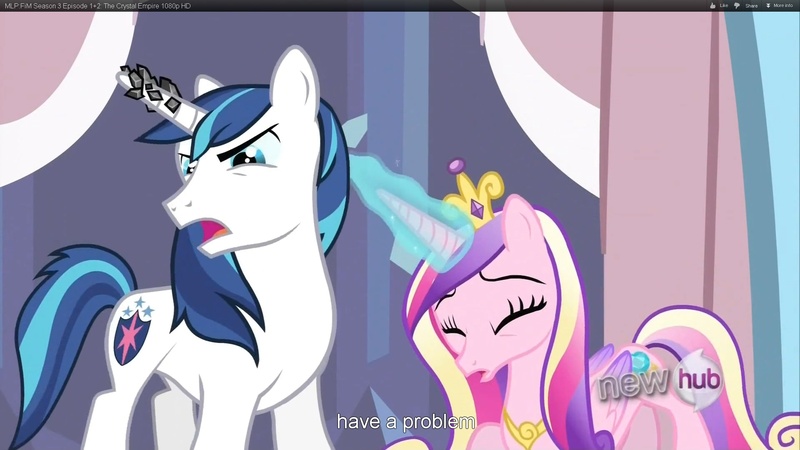 Size: 1920x1080 | Tagged: derpibooru import, safe, screencap, the crystal empire, youtube caption