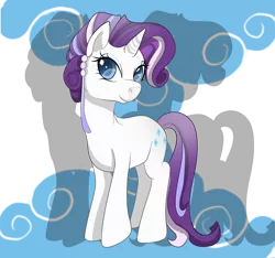 Size: 1600x1500 | Tagged: safe, artist:shlebby, derpibooru import, rarity, crystal pony, pony, unicorn, alternate hairstyle, crystal rarity, crystallized, female, mare, solo