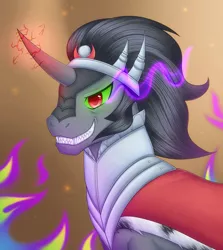 Size: 889x998 | Tagged: artist:stalkerpony, derpibooru import, king sombra, safe, the crystal empire