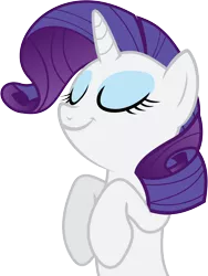 Size: 6000x7975 | Tagged: safe, artist:vladimirmacholzraum, derpibooru import, rarity, pony, unicorn, absurd resolution, simple background, smug, smugity, solo, transparent background, vector