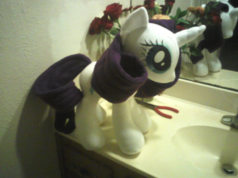 Size: 1280x960 | Tagged: safe, artist:ponydeath, derpibooru import, rarity, pony, irl, photo, plushie, solo