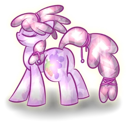 Size: 2377x2341 | Tagged: safe, artist:goldenmercurydragon, derpibooru import, berry punch, berryshine, crystallized