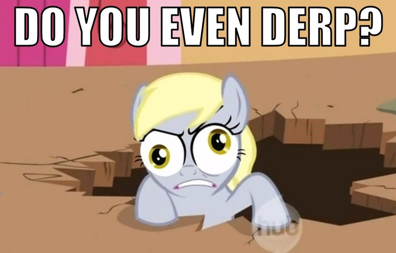 Size: 981x628 | Tagged: safe, derpibooru import, edit, edited screencap, screencap, derpy hooves, pegasus, pony, the last roundup, angry, cropped, do you even lift, female, image macro, mare, special eyes