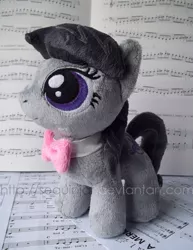 Size: 500x647 | Tagged: safe, artist:sequinjar, derpibooru import, octavia melody, pony, filly, irl, photo, plushie, solo