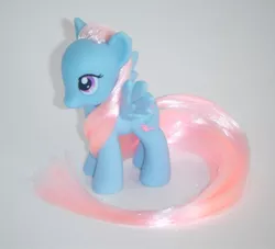 Size: 623x565 | Tagged: safe, artist:kalavista, derpibooru import, wind whistler, pony, custom, g1, g1 to g4, generation leap, irl, photo, solo, toy