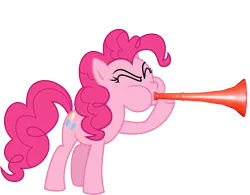 Size: 5000x3901 | Tagged: absurd resolution, artist:pacman552, derpibooru import, flugelhorn, musical instrument, pinkie pie, safe, vuvuzela