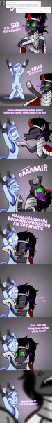 Size: 700x5600 | Tagged: safe, artist:wiggles, derpibooru import, king sombra, crystal pony, pony, ask king sombra, bondage, chains, crying, tumblr