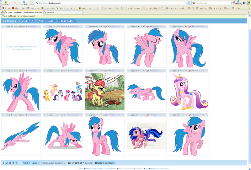 Size: 1600x1087 | Tagged: apple bloom, applejack, derpibooru, derpibooru import, firefly, fluttershy, french, g1, g1 to g4, generation leap, mane six, pink, pinkie pie, princess cadance, rainbow dash, rarity, safe, seamonkey, twilight sparkle, windows, windows xp